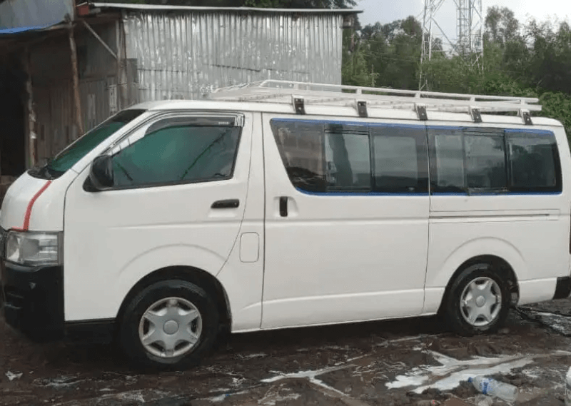 Toyota Abadula 2007 model minibus car for sale in Ethiopia HameroHa